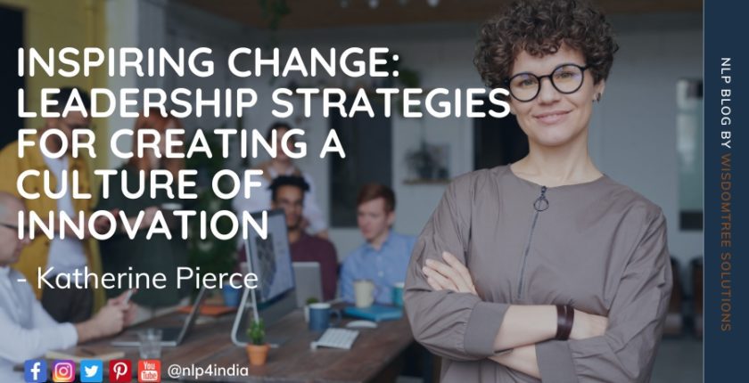 Leadership Strategies Poster showcasing a female leader