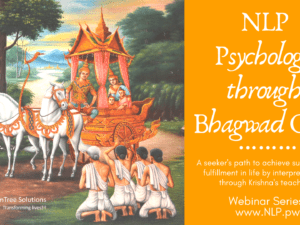 NLP Psychology through Bhagwad Geeta course banner