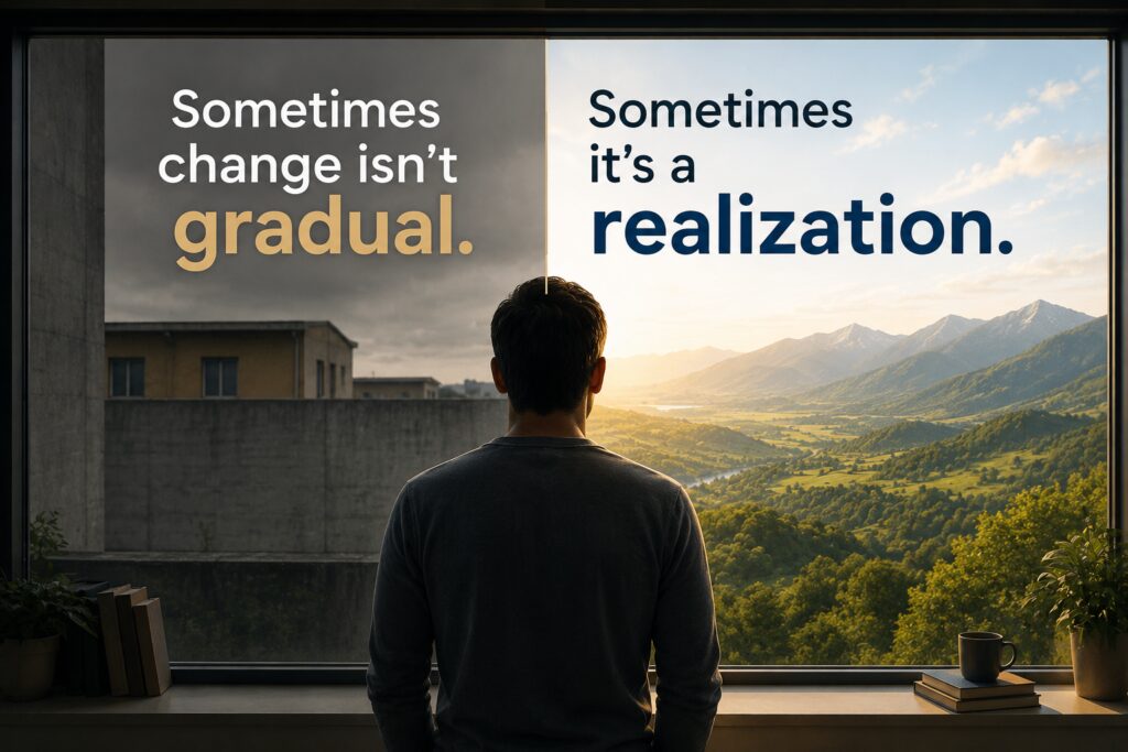 Change and Realization Banner